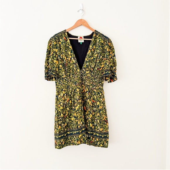 FARM Rio V Neck Mini Starfruit Dress - Picture 6 of 9